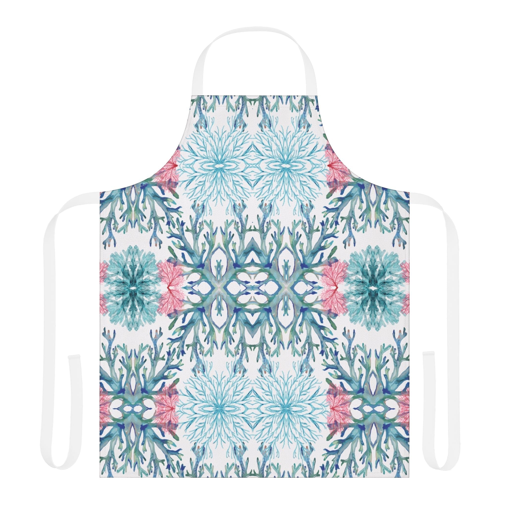 Our Aprons are crafted with hemmed edges that elevate their aesthetics and also contribute to their longevity - Blue Cava