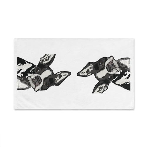 "Bugsy" Boston Terrier Cotton Hand Towel