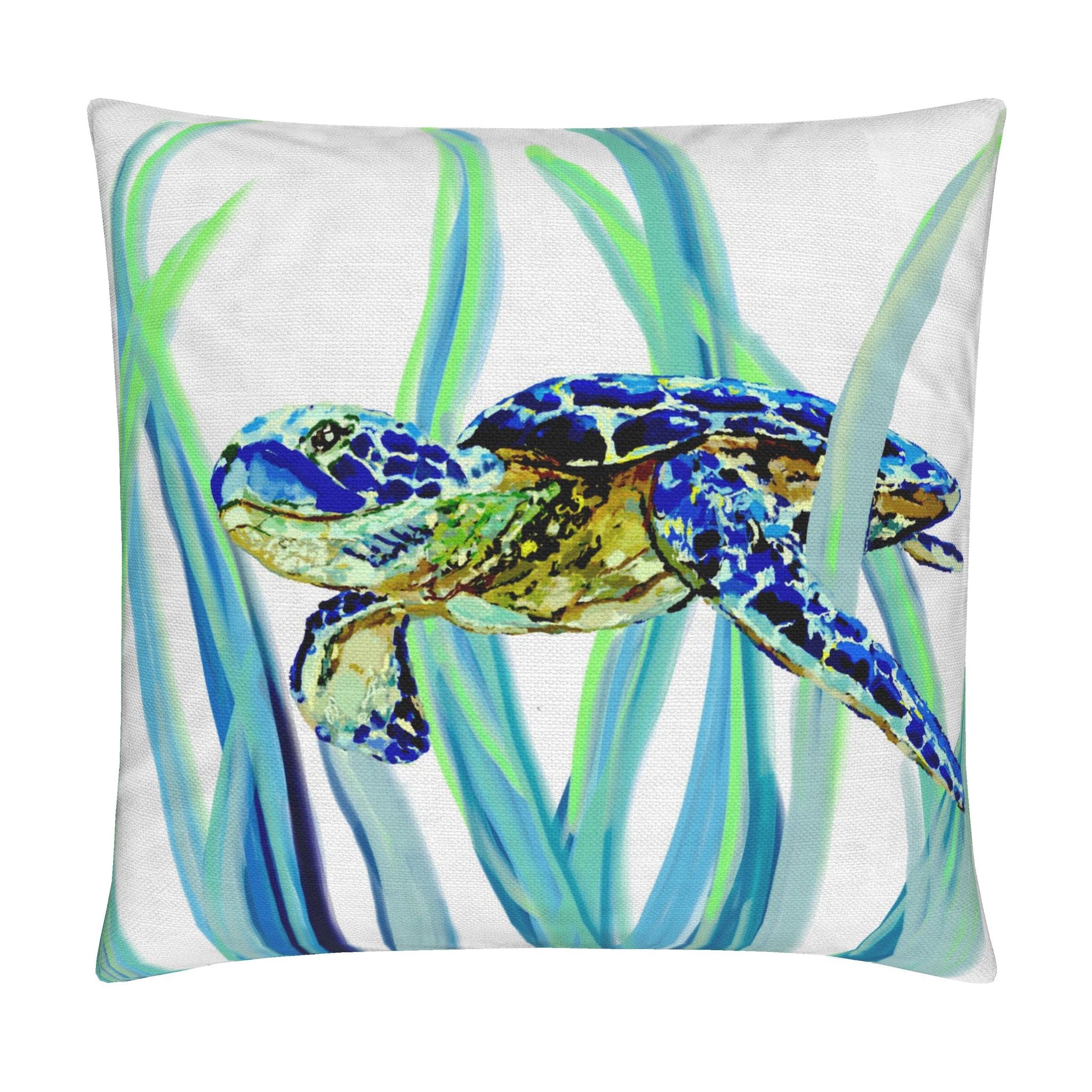 Sea Turtle Pillow Cover