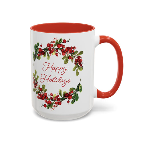 Two Tone Ceramic Coffee Mug, BPA and Lead free, Microwave and dishwasher safe, available in two 11oz or 15oz from Blue Cava!
