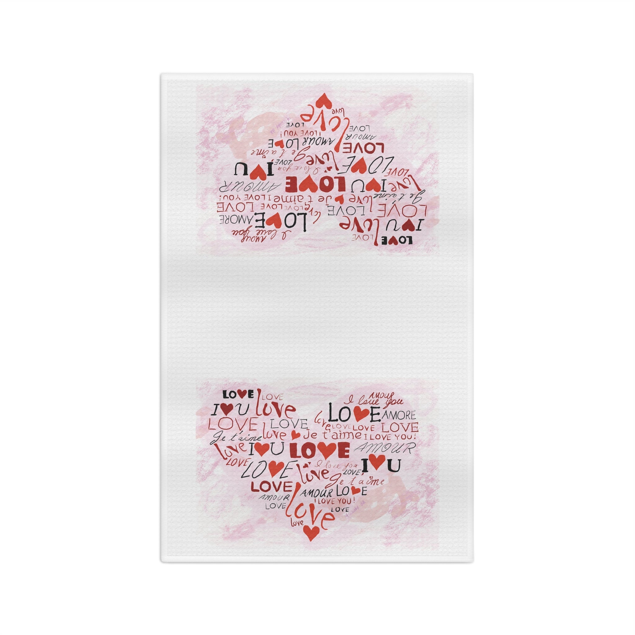 Amore Microfiber Waffle Kitchen Towel - Blue Cava