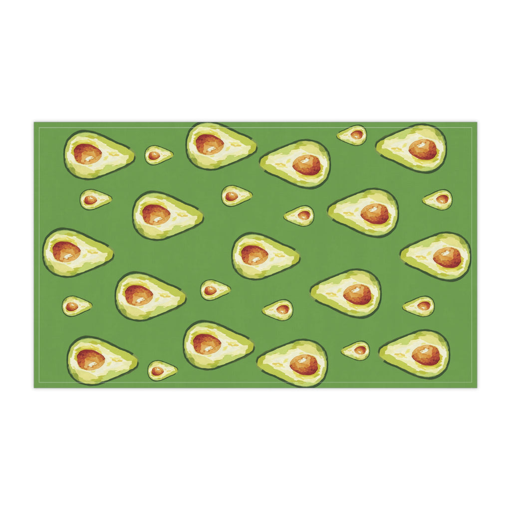 Avocado Kitchen Tea Towels - Blue Cava
