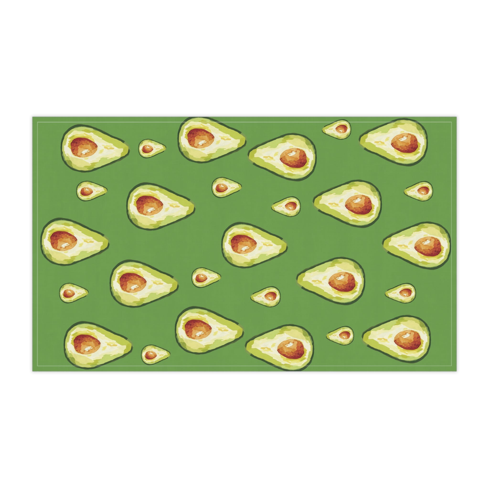 Avocado Kitchen Tea Towels - Blue Cava