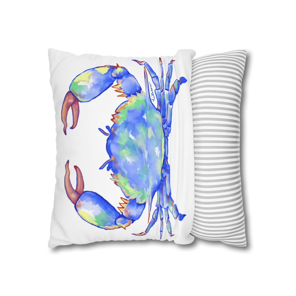 Blue Crab Pillowcases - Blue Cava