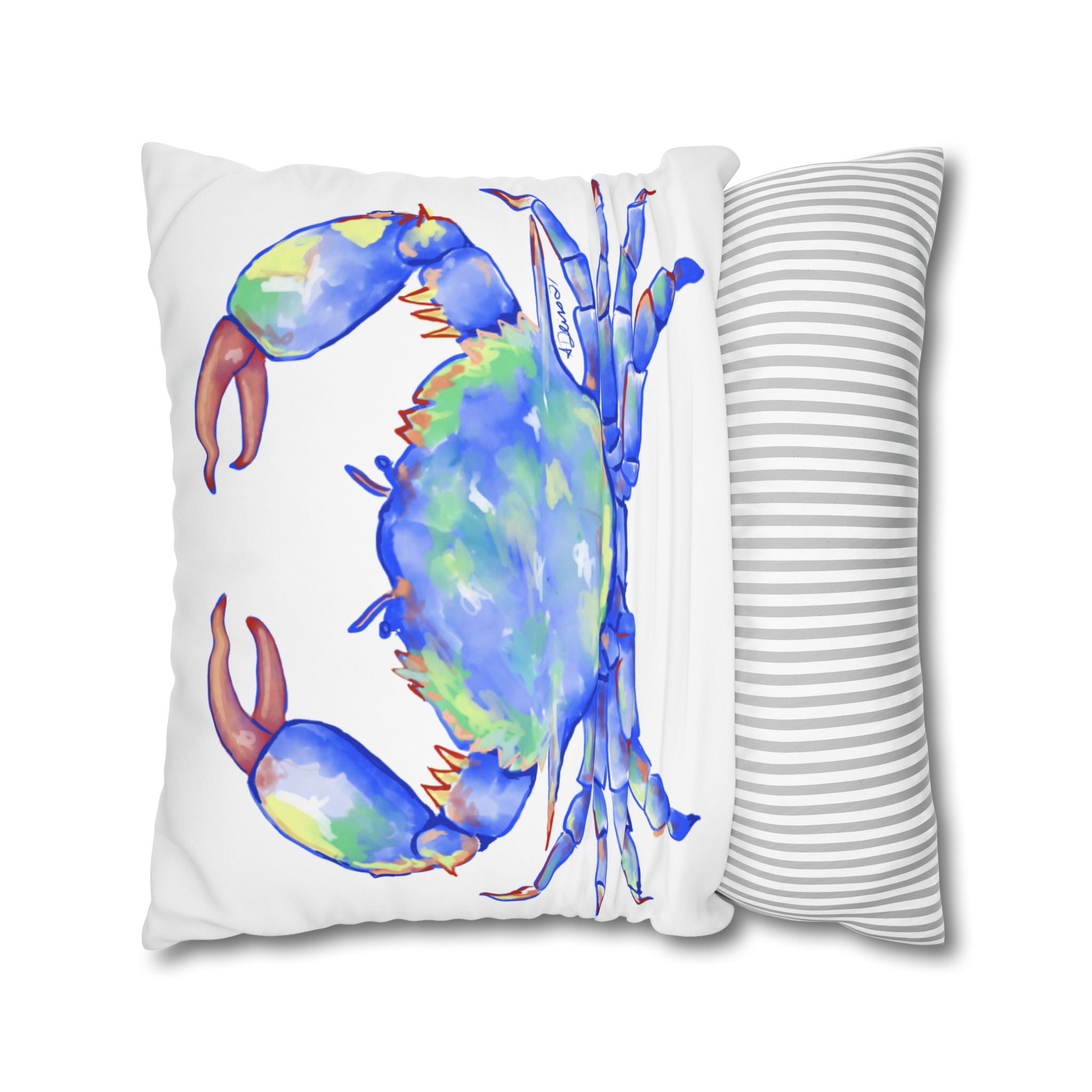 Blue Crab Pillowcases - Blue Cava