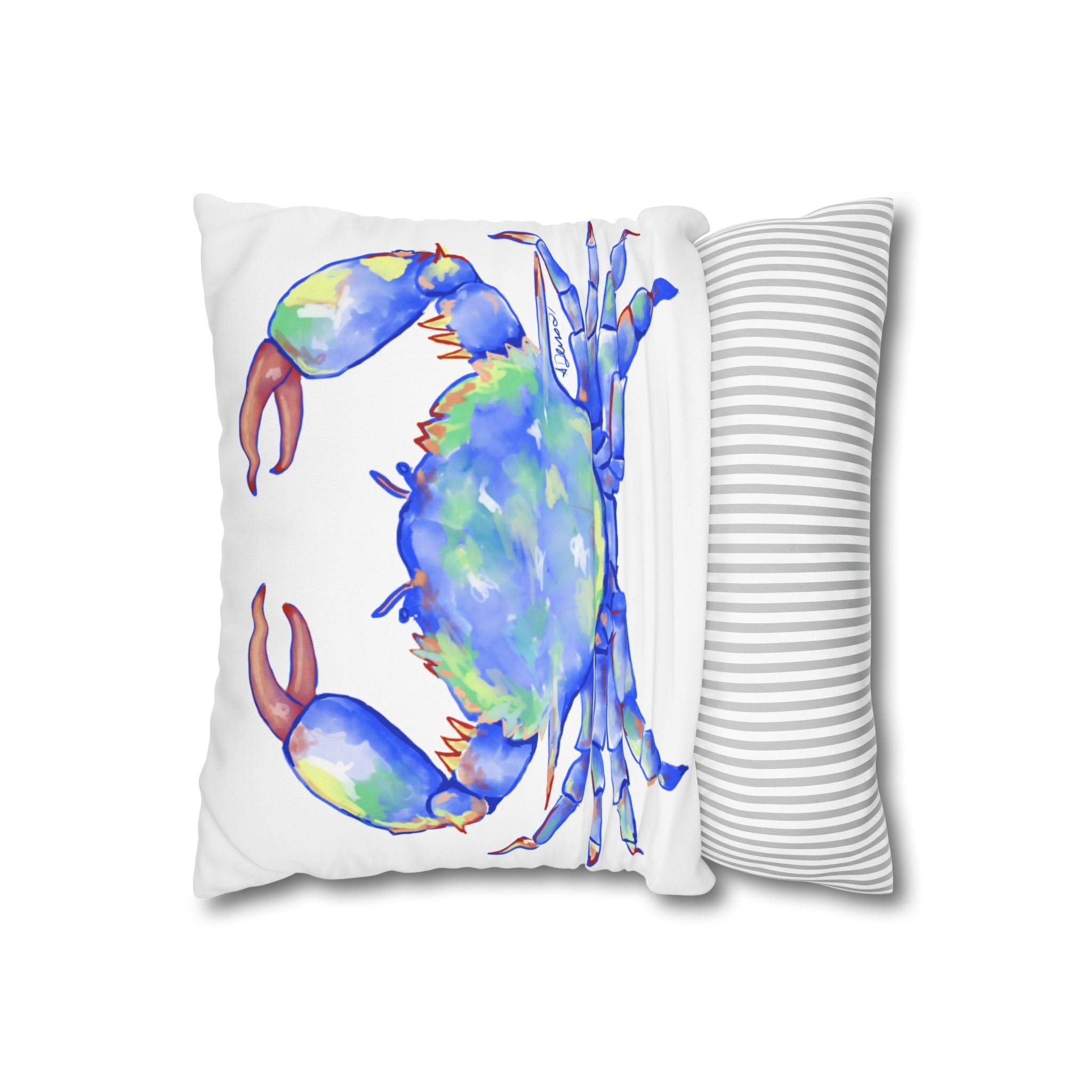 Blue Crab Pillowcases - Blue Cava
