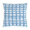 Blue Striped Outdoor Pillows - Blue Cava