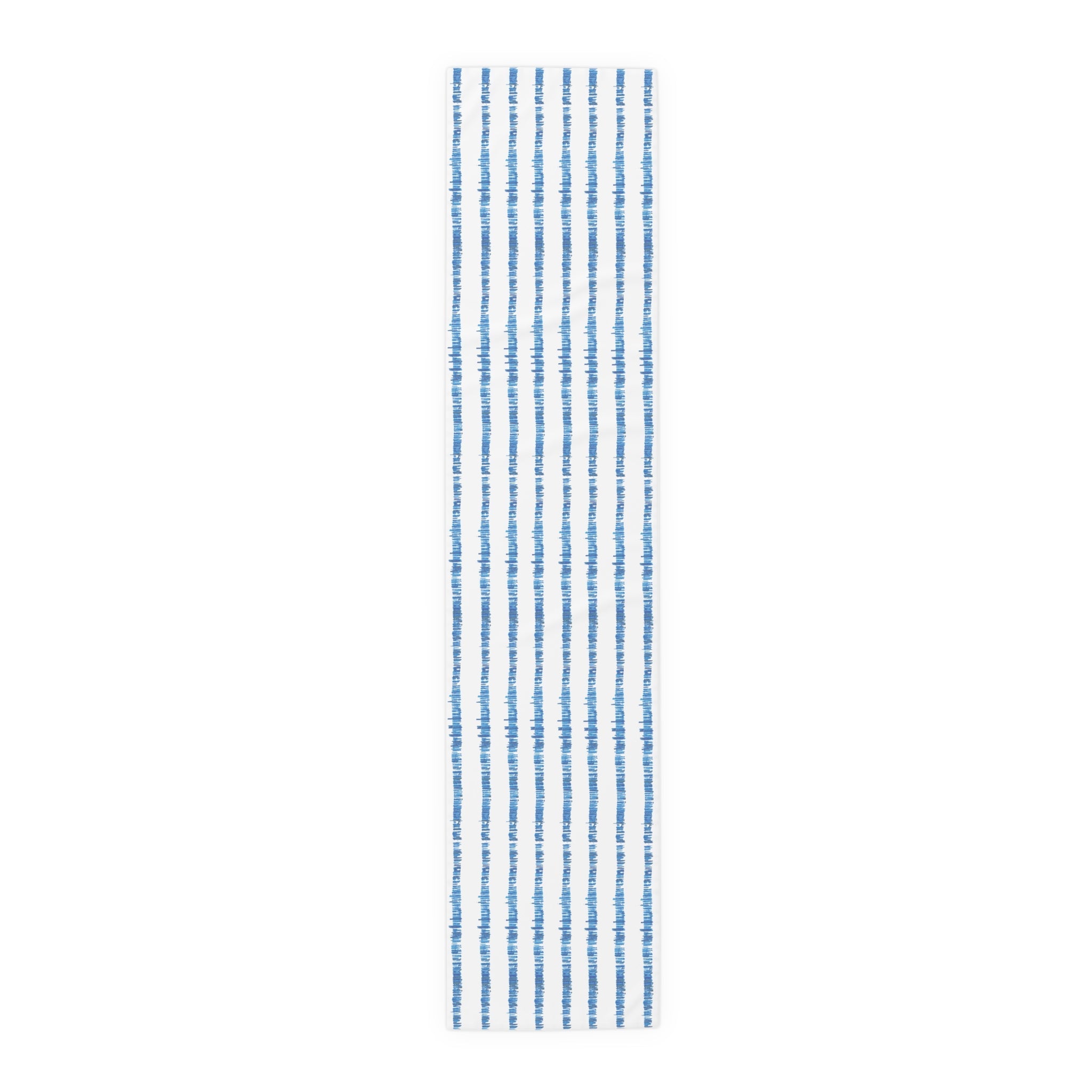 Blue Striped Table Runners - Blue Cava