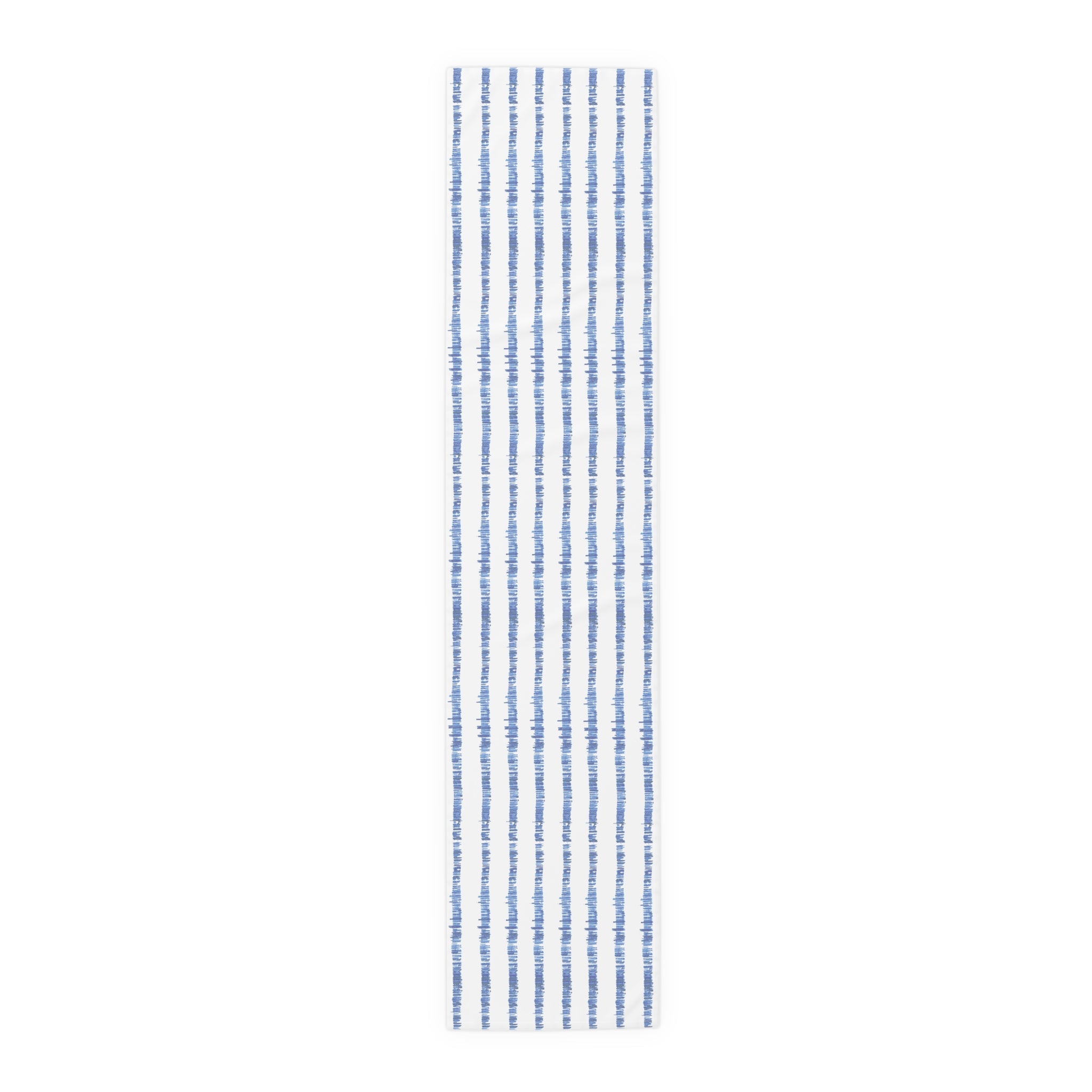 Blue Striped Table Runners - Blue Cava