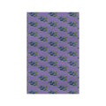Blueberries Microfiber Waffle Kitchen Towel - Blue Cava