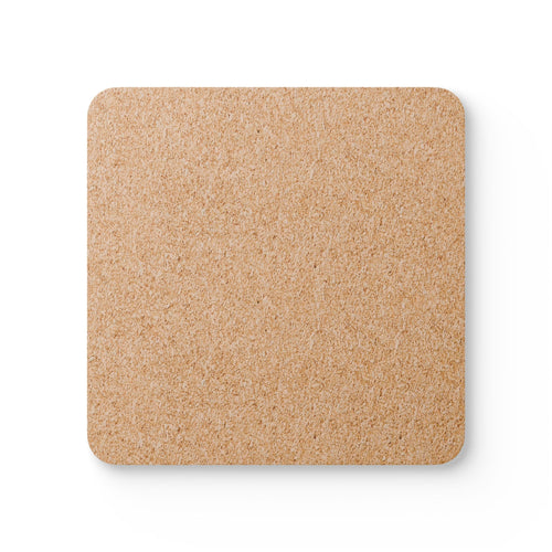 Bluebird Corkwood Coaster Set - Blue Cava