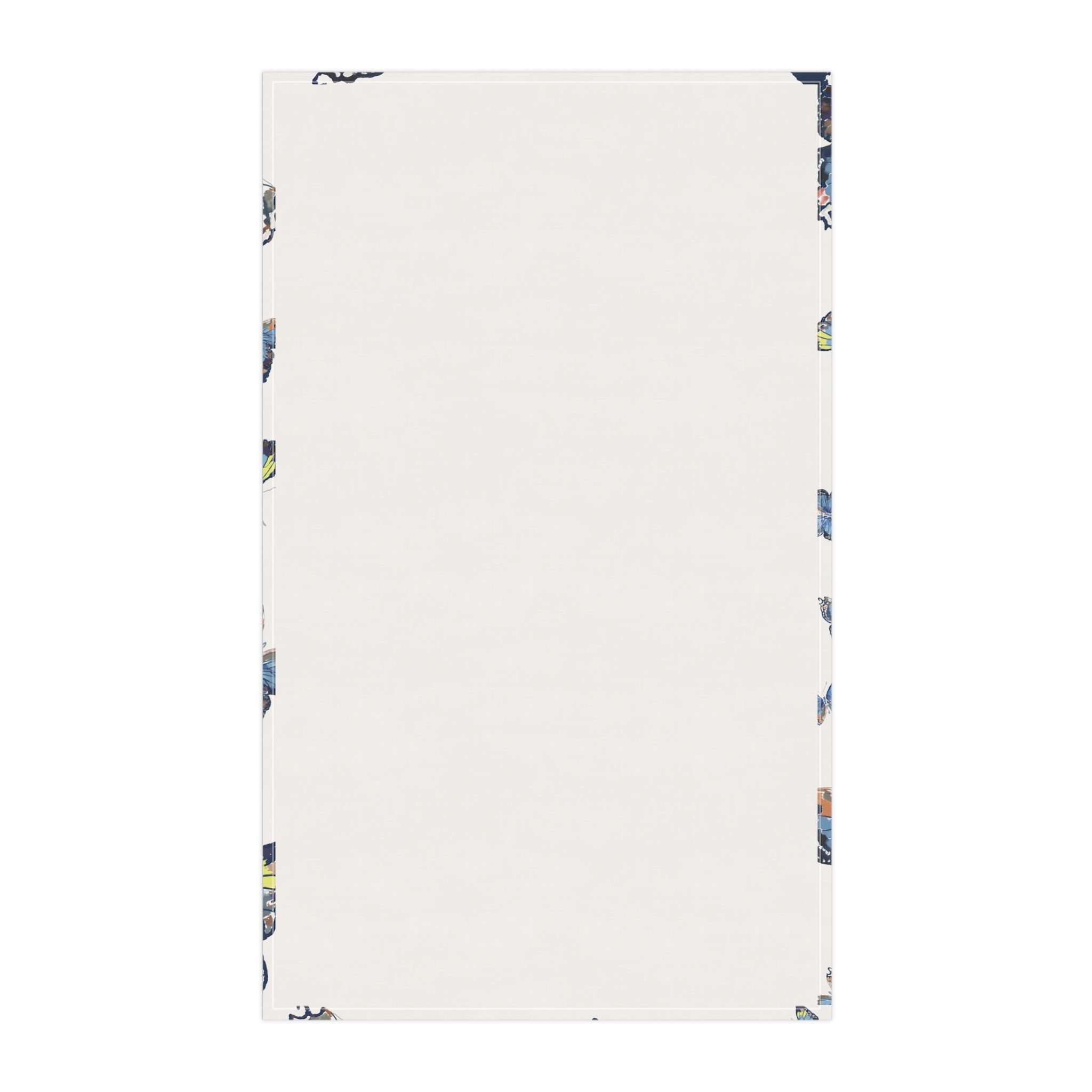 Butterflies Kitchen Tea Towels - Blue Cava