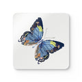 Butterfly Corkwood Coaster Set - Blue Cava