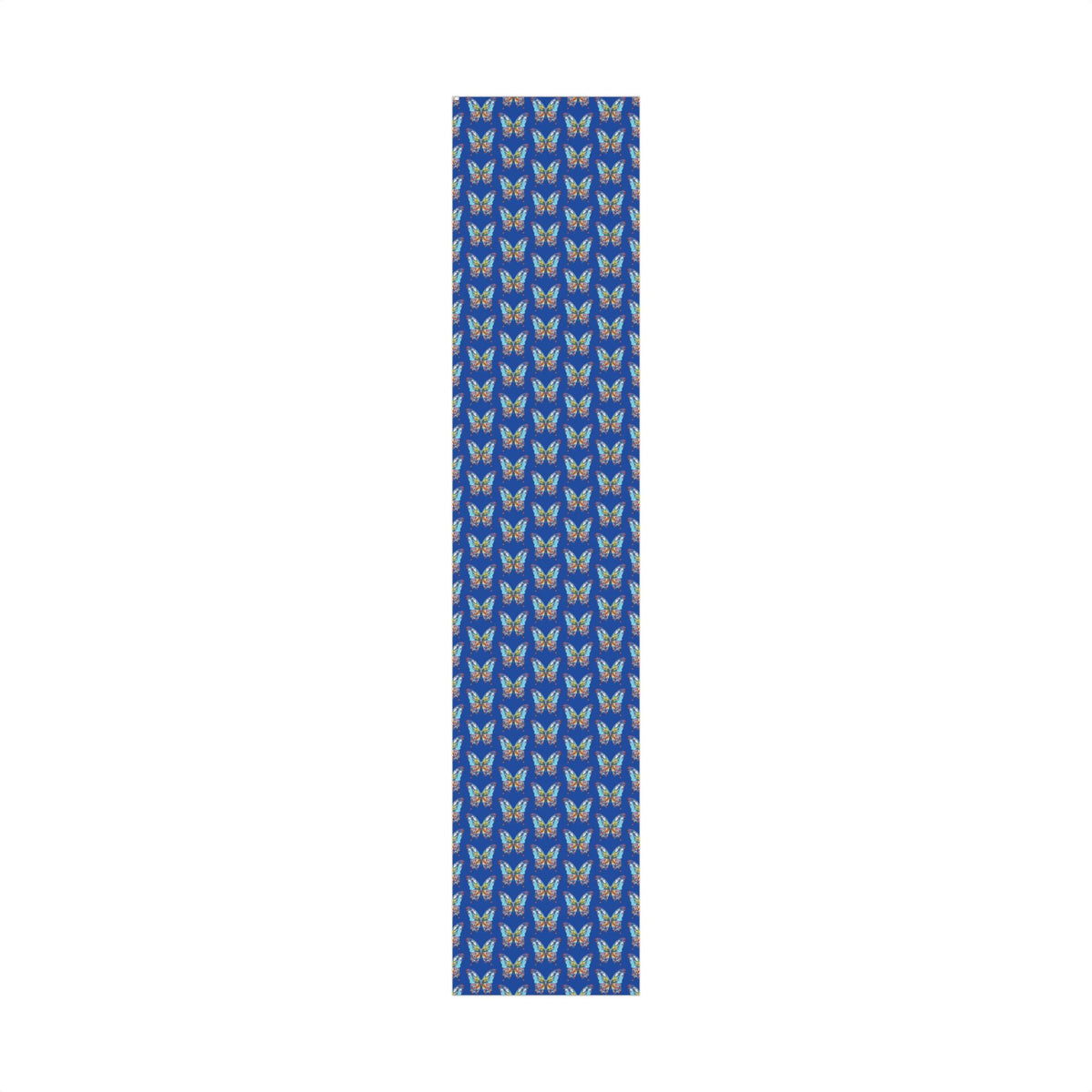 Butterfly Gift Wrap Paper - Vibrant Blue Wrapping Paper For All Celebrations - Blue Cava