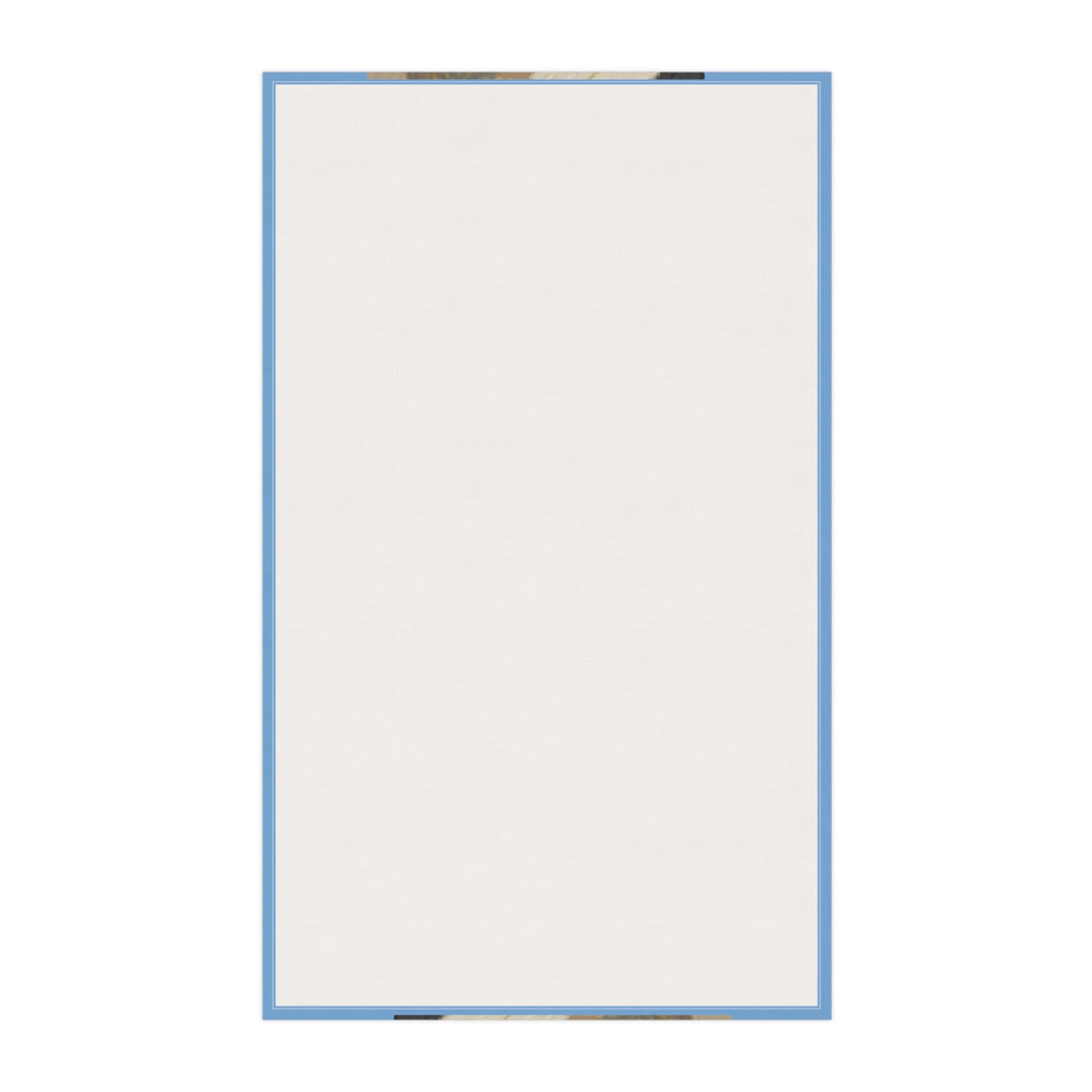 Chihuahua Linen Kitchen Tea Towels 18 x 30 in cotton twill or polyester - Blue Cava
