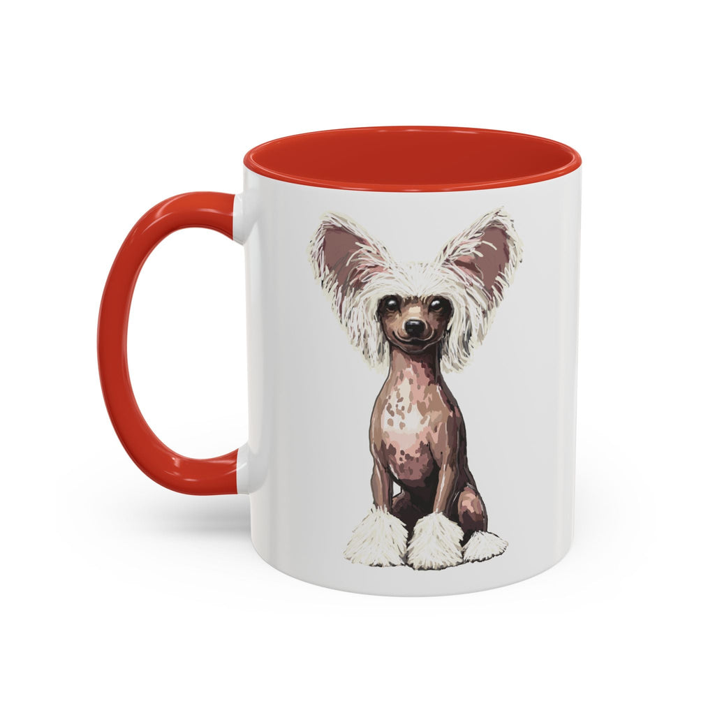 Chinese Crested Two Tone Ceramic Coffee Mug - Blue Cava