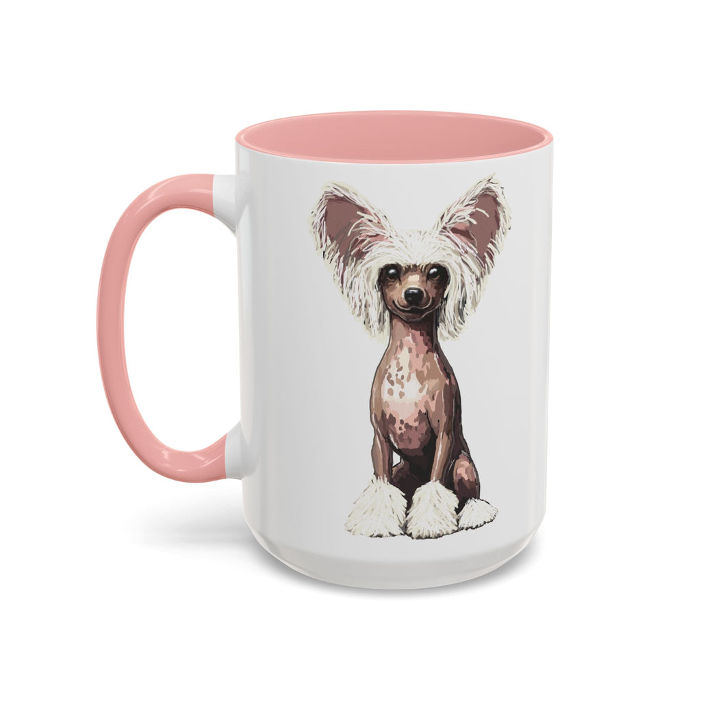 Chinese Crested Two Tone Ceramic Coffee Mug - Blue Cava