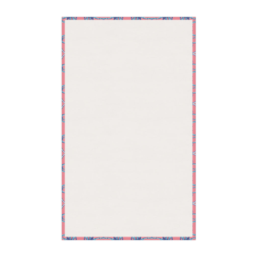 Coastal Octopus Kitchen Tea Towels - Blue Cava