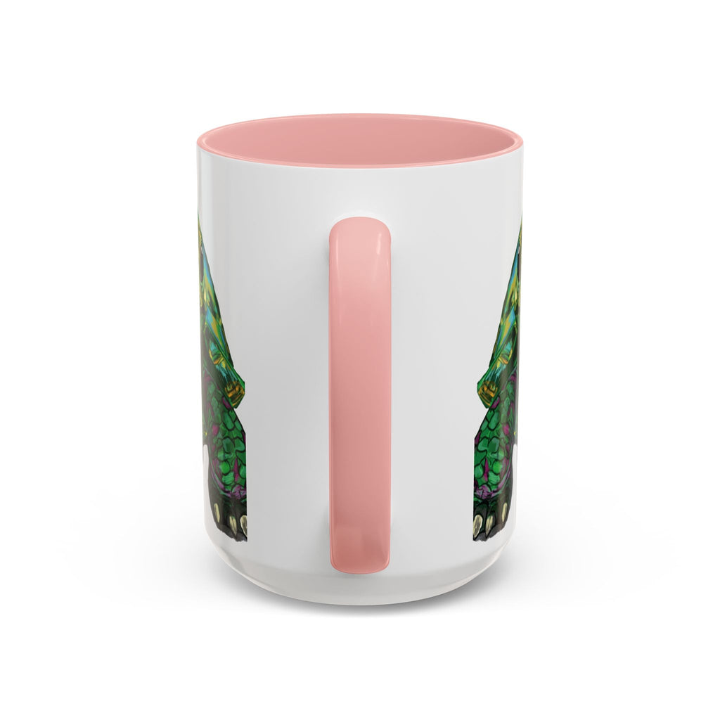 Colorful Sea Turtle Two Tone Coffee Mugs - Blue Cava