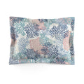 Coral Microfiber Pillow Sham - Blue Cava