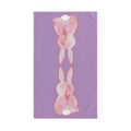 Cottontail Bunny Cotton Hand Towel - Blue Cava