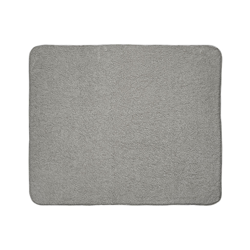 Cozy Boston Terrier Dog Lover Fleece Sherpa Blanket - Blue Cava