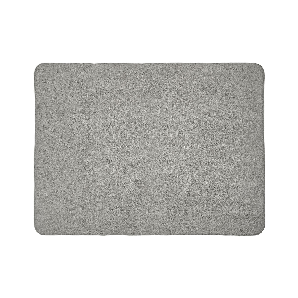 Cozy Fleece Sherpa Coastal Blue Crab Blanket - Blue Cava