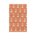 Cute Duckling Microfiber Waffle Kitchen Towel - Blue Cava
