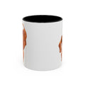Dachshund Two Tone Ceramic Coffee Mugs - Blue Cava