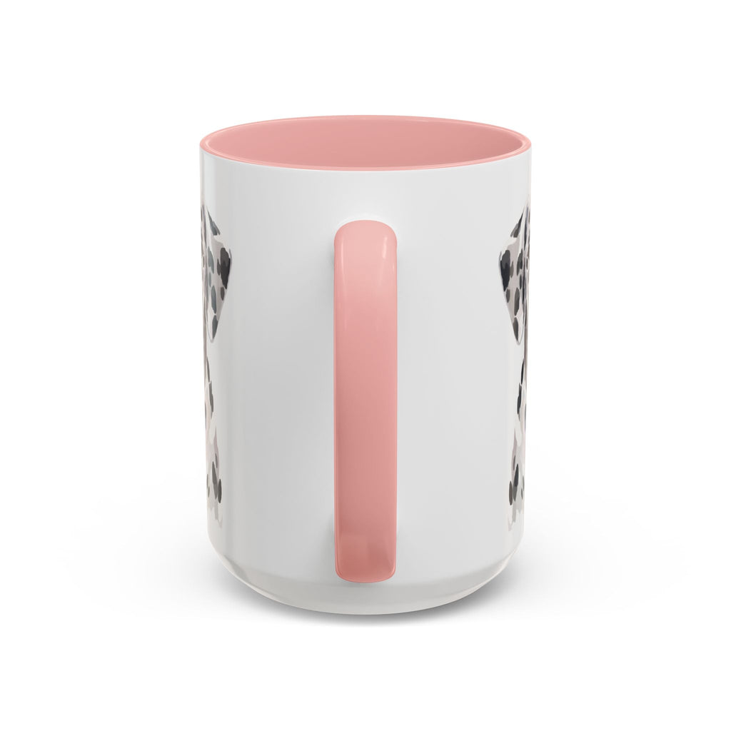 Dalmatian Two Tone Ceramic Coffee Mugs - Blue Cava