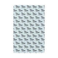 Dragonfly Microfiber Waffle Weave Kitchen Towel - Blue Cava