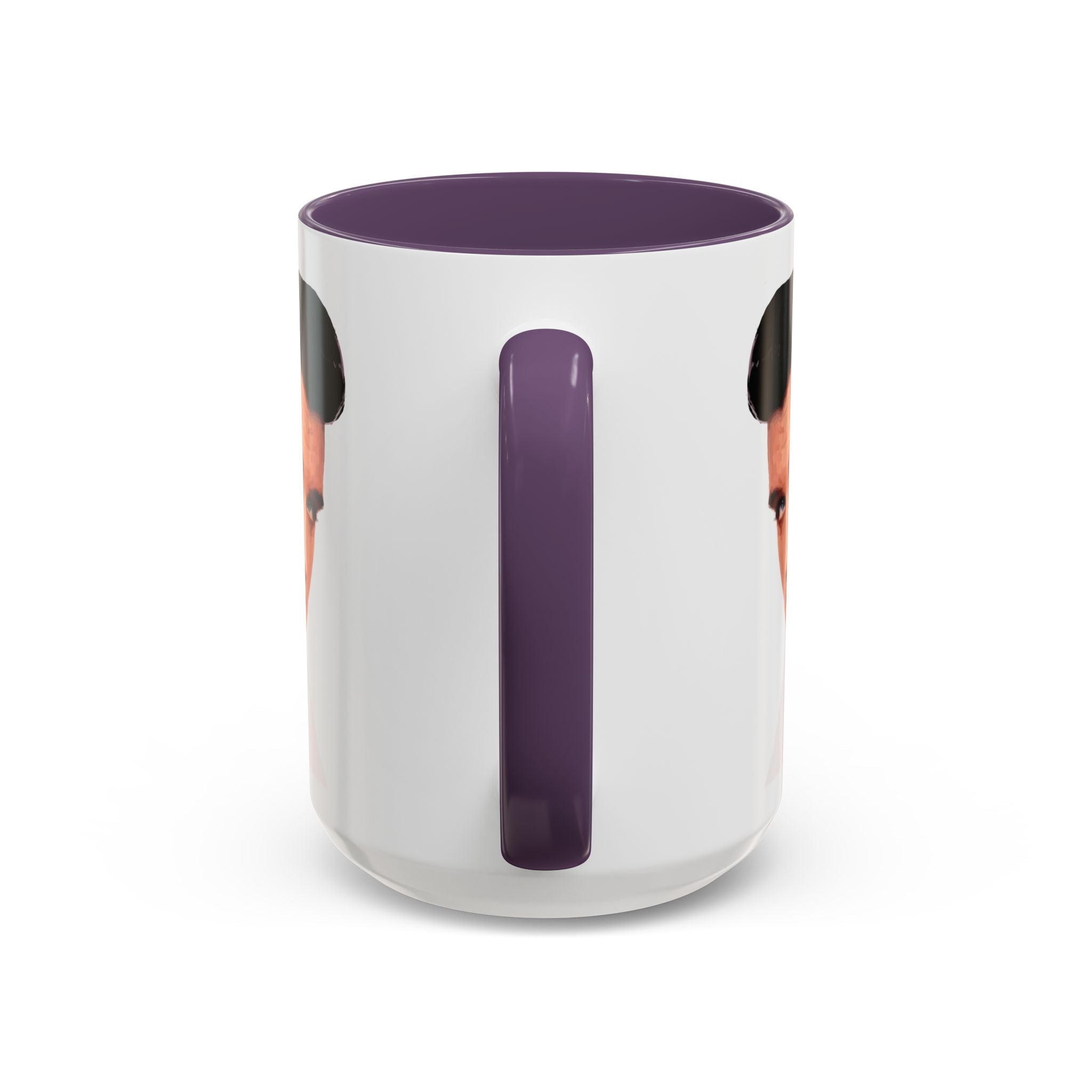 Elvis Two Tone Ceramic Coffee Mug 15 oz - Blue Cava