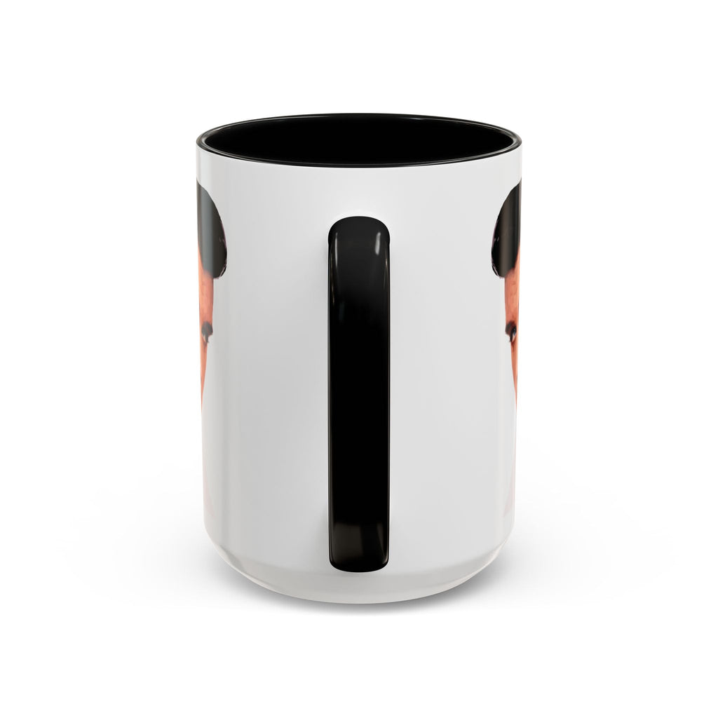 Elvis Two Tone Ceramic Coffee Mug 15 oz- Blue Cava