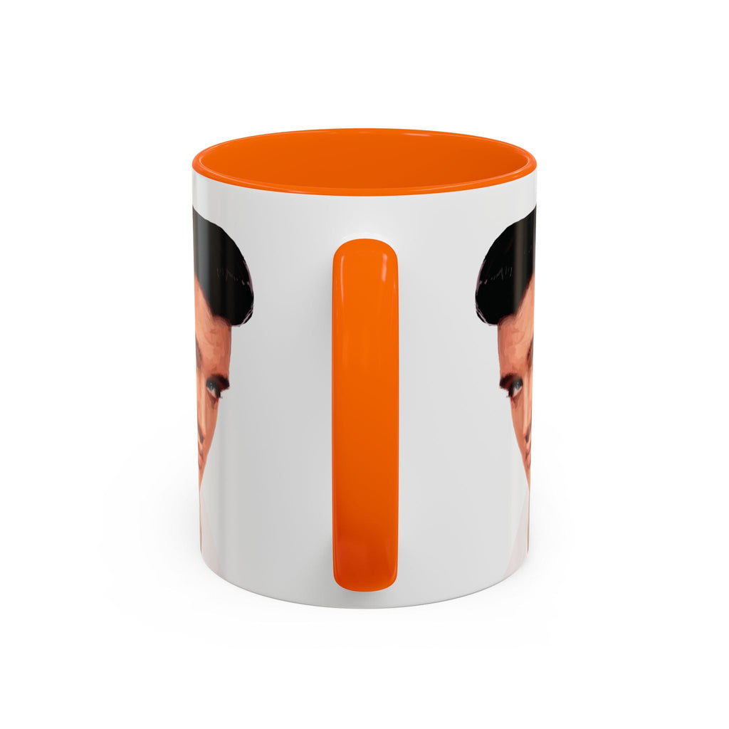 Elvis Two Tone Ceramic Coffee Mug 11 oz - Blue Cava