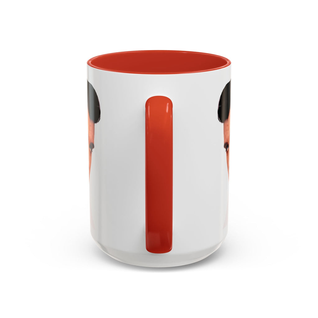 Elvis Two Tone Ceramic Coffee Mug - Blue Cava