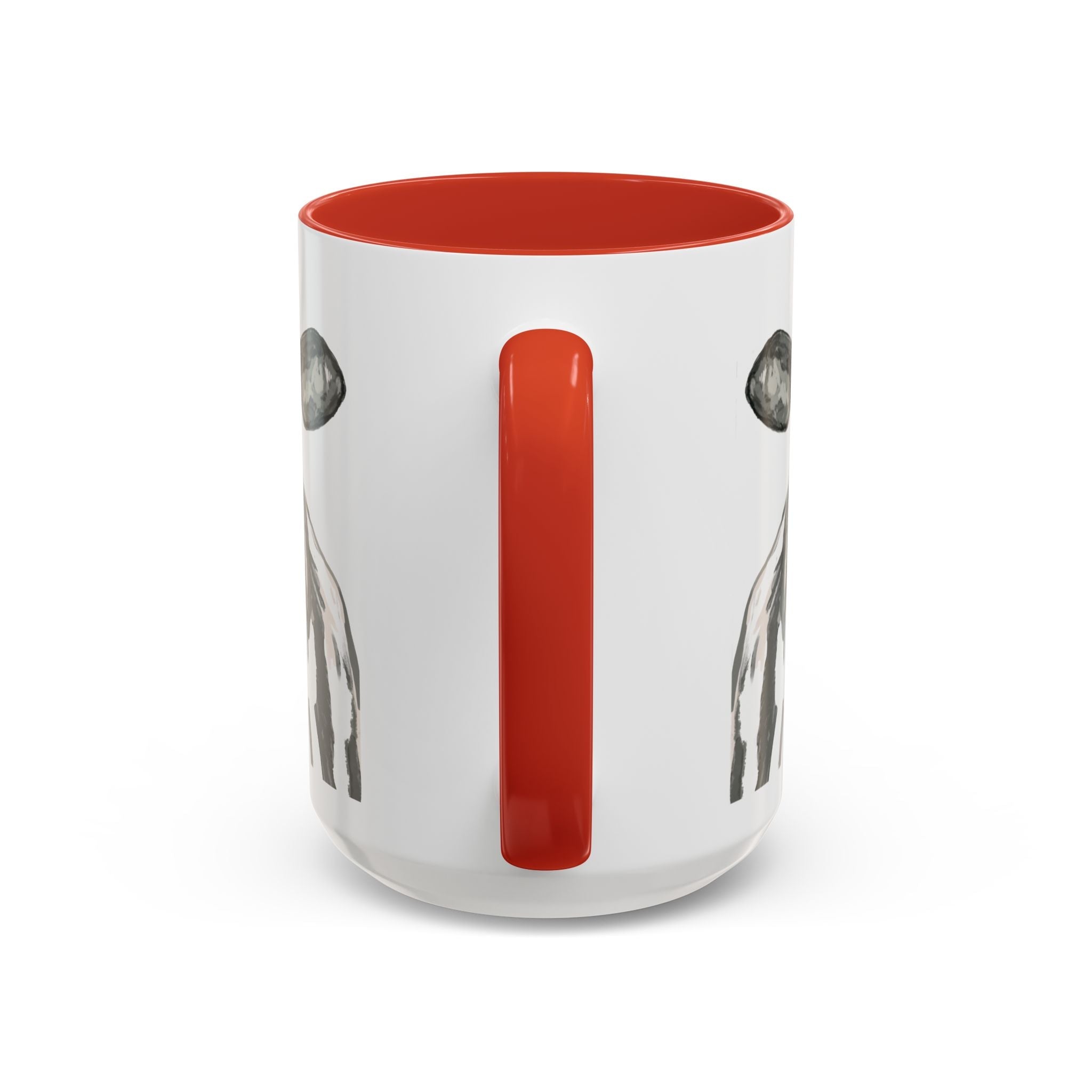 Farmhouse Cow Two Tone Ceramic Mugs - Blue Cava
