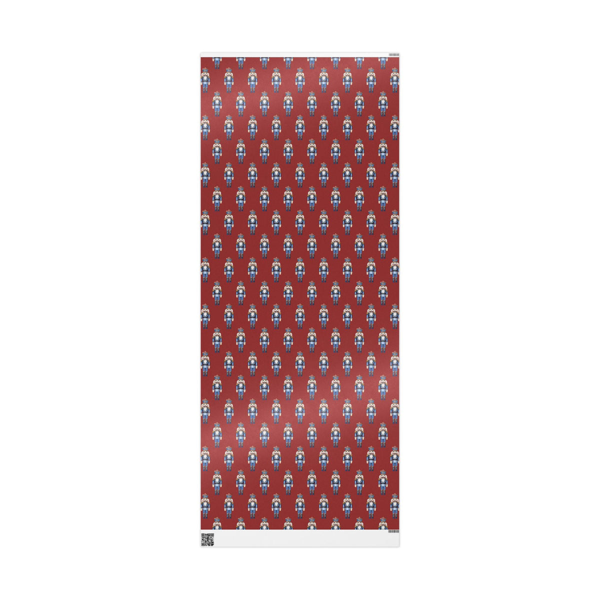 Festive Nutcracker Wrapping Paper – Fun Gift Wrap, Christmas Wrapping Paper - Blue Cava