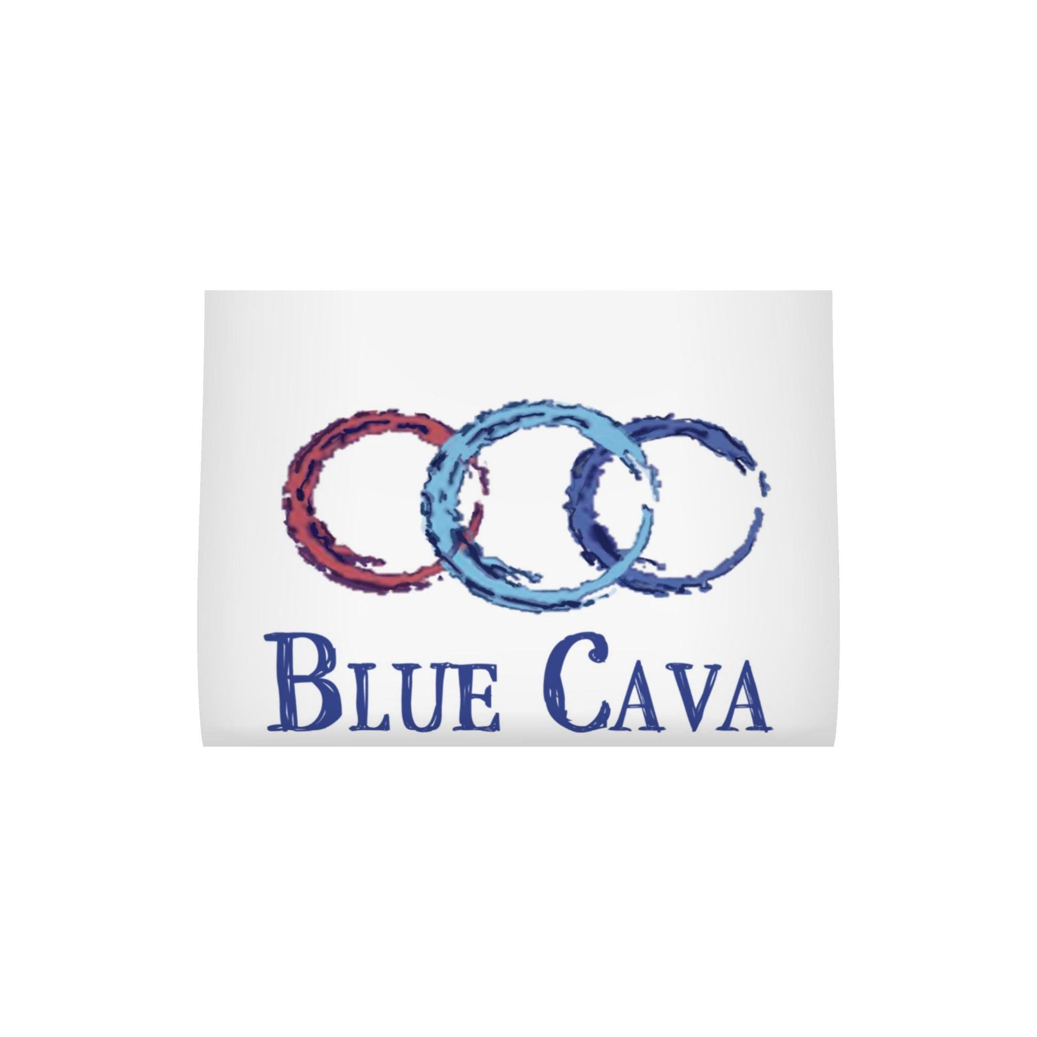 Festive Reindeer Linen Kitchen Towels - Blue Cava