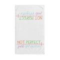 Forgiven Cross Cotton Hand Towel - Blue Cava