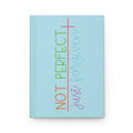 Forgiven Matte Hardcover Journal - Blue Cava