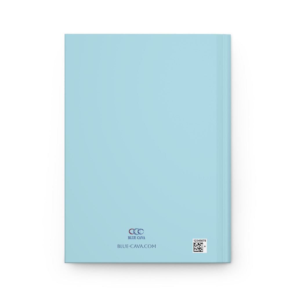 Forgiven Matte Hardcover Journal - Blue Cava
