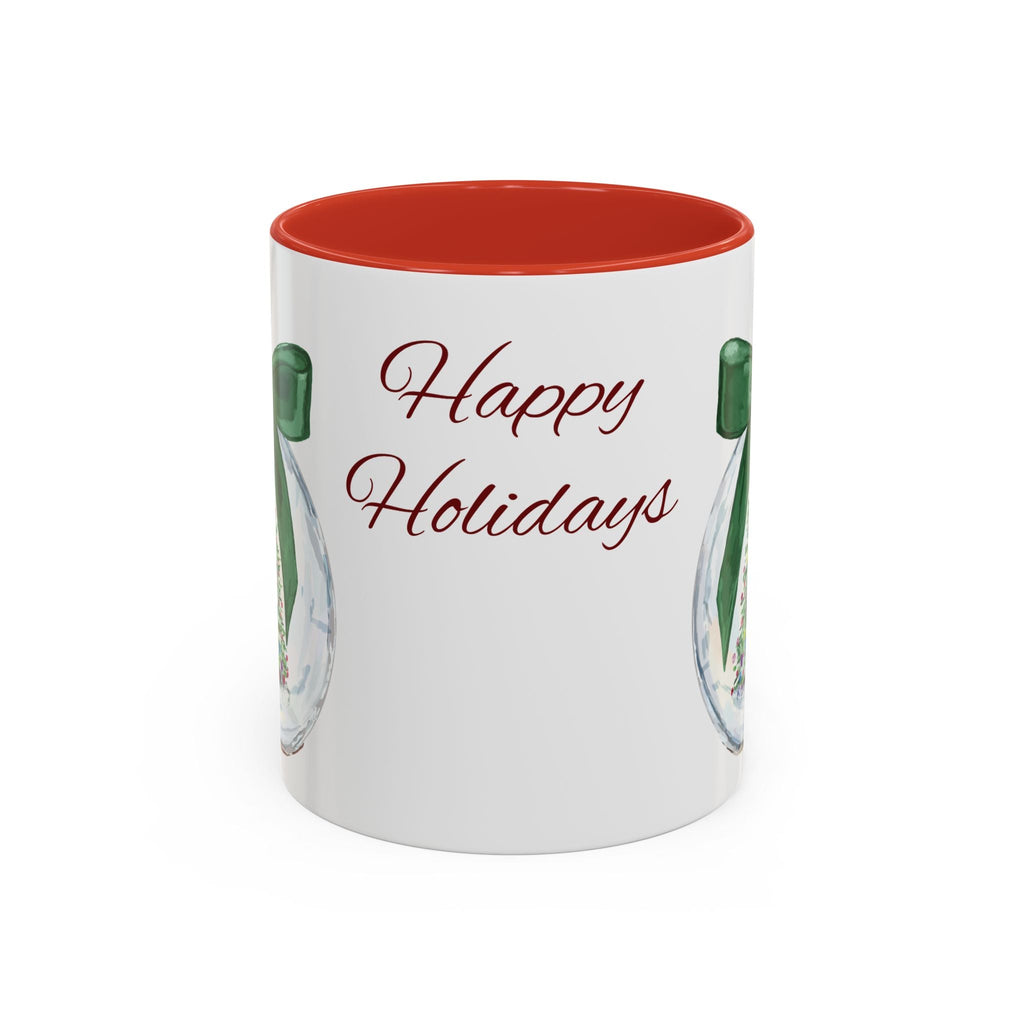 Holiday Ornament Two Tone Ceramic Coffee Mug - Blue Cava