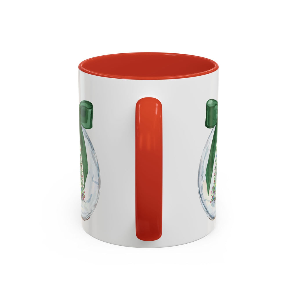 Holiday Ornament Two Tone Ceramic Coffee Mug - Blue Cava