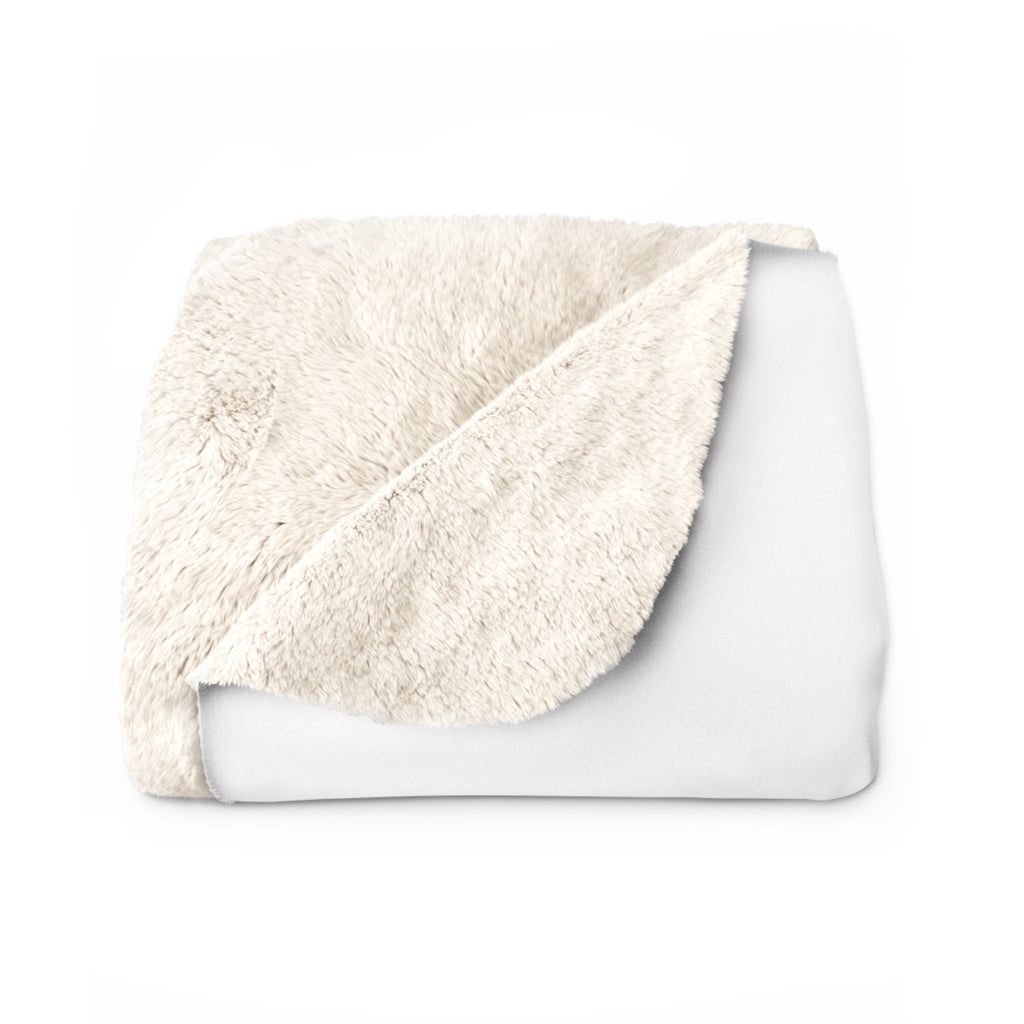 Holiday Toy Store Sherpa Fleece Blanket - Blue Cava