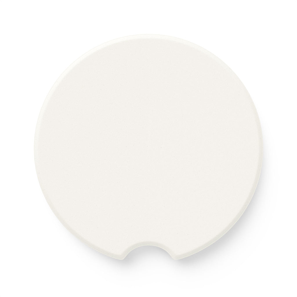 Hummingbird Soapstone Car Coaster — Watercolor Bird - Blue Cava