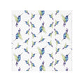 Hummingbird Watercolor Washcloth Towel - Blue Cava