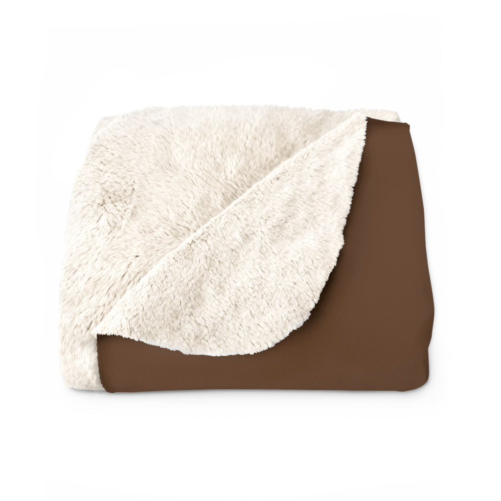 Labrador Retriever Dog Portrait Sherpa Blankets - Blue Cava