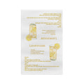 Lemonade Recipe Microfiber Waffle Kitchen Towel - Blue Cava