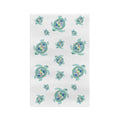 Love Sea Turtles Microfiber Waffle Kitchen Towel - Blue Cava