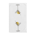 Martini Cotton Hand Towel - Blue Cava